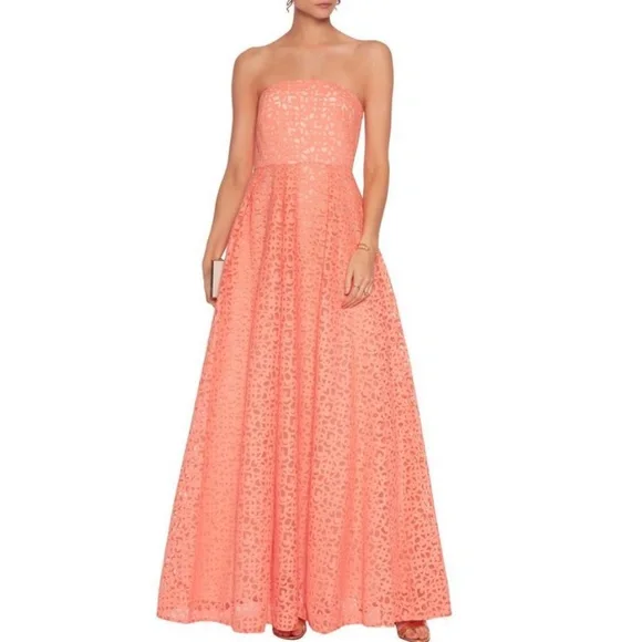 open lace back dress Mikael Aghal Black Pleated Midi Skirt – MSA Haute Couture main image 1
